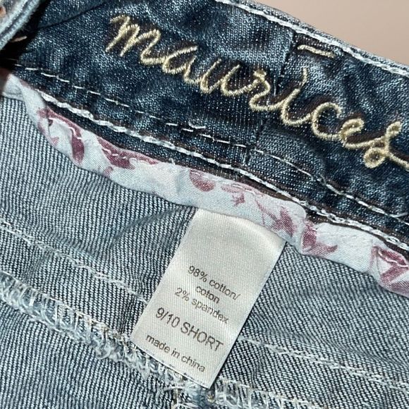 Maurice’s Original Fit Straight Leg Jeans Size 9/10 30x28 #108 - Picture 3 of 6